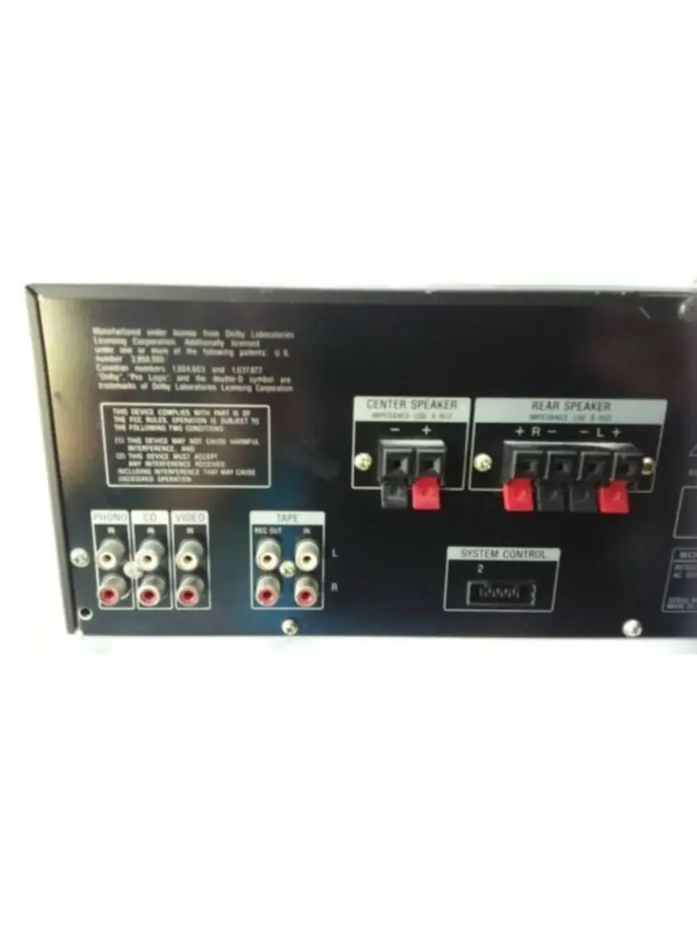 Sony TA-AV531 5-Channel Amplifier Surround Sound Receiver Graphic EQ Fully Teste